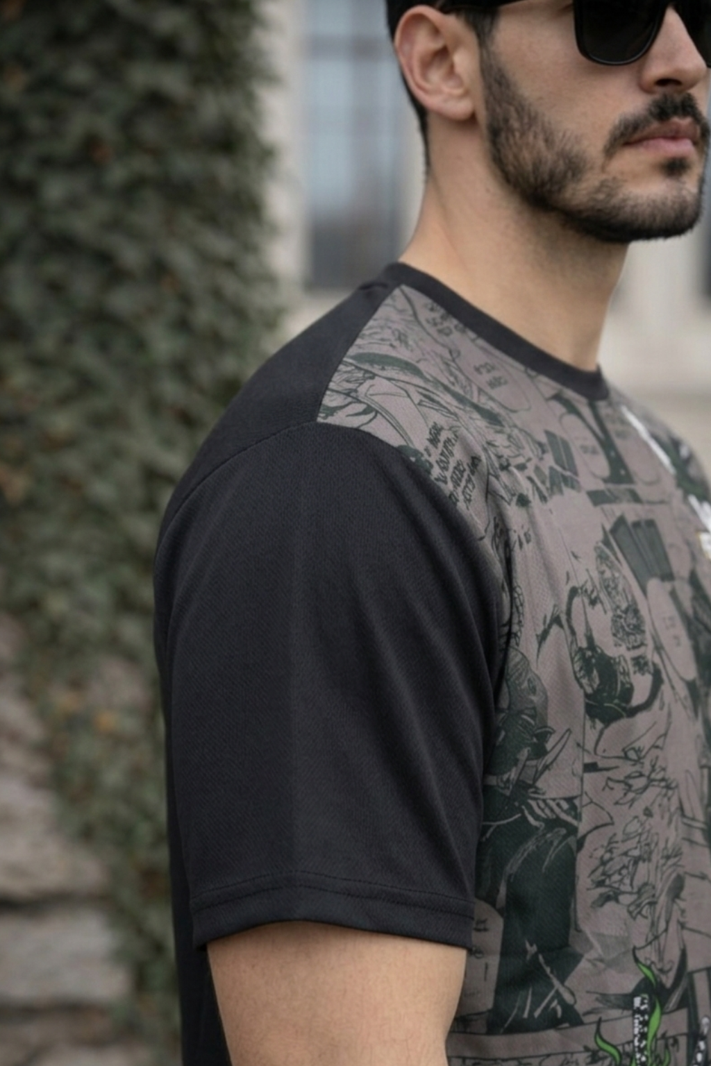 Anime Oversized T Shirt For Men - Blended Premium Fabric