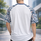 White Premium Fabric Oversized Printed T Shirt For Men