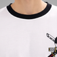 White Premium Fabric Oversized Printed T Shirt For Men