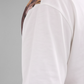 White Premium Fabric Oversized Printed T Shirt For Men