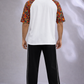 White Premium Fabric Oversized Printed T Shirt For Men
