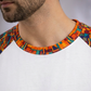 White Premium Fabric Oversized Printed T Shirt For Men