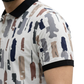 Multicolor Premium Fabric Regular Printed Polo T Shirt For Men