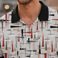 Multicolor Premium Fabric Regular Printed Polo T Shirt For Men