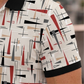 Multicolor Premium Fabric Regular Printed Polo T Shirt For Men