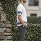 White Premium Fabric Oversized Printed T Shirt For Men