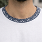 White Premium Fabric Oversized Printed T Shirt For Men