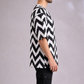 Black Premium Fabric Oversized Printed T Shirt For Men