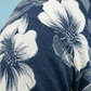 Sky Blue Premium Fabric Oversized Printed T Shirt For Men