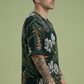 Dark Premium Fabric Oversized Printed T Shirt For Men