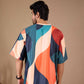 Multicolor Premium Fabric Oversized Printed T Shirt For Men