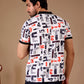 Tshirtsbuddy Men's Graffiti & Sport-Style Polo T-Shirt