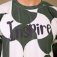Olive Premium Fabric Oversized Printed T Shirt For Men