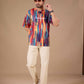 Multicolor Premium Fabric Oversized Printed T Shirt For Men