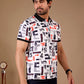 Tshirtsbuddy Men's Graffiti & Sport-Style Polo T-Shirt