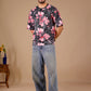 Multicolor Premium Fabric Oversized Printed T Shirt For Men