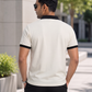 Street Side Cafe Sketch Men's Polo T-Shirt � White