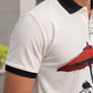 Street Side Cafe Sketch Men's Polo T-Shirt � White