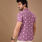 Tshirtsbuddy Men's Lavender Polo T-Shirt