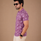 Tshirtsbuddy Men's Lavender Polo T-Shirt