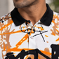 TshirtsBuddy Men's Urban Graffiti-Tag Abstract Print Polo Tshirt