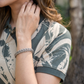 Women Olive Leaf Printed Polo T-Shirt with Collar