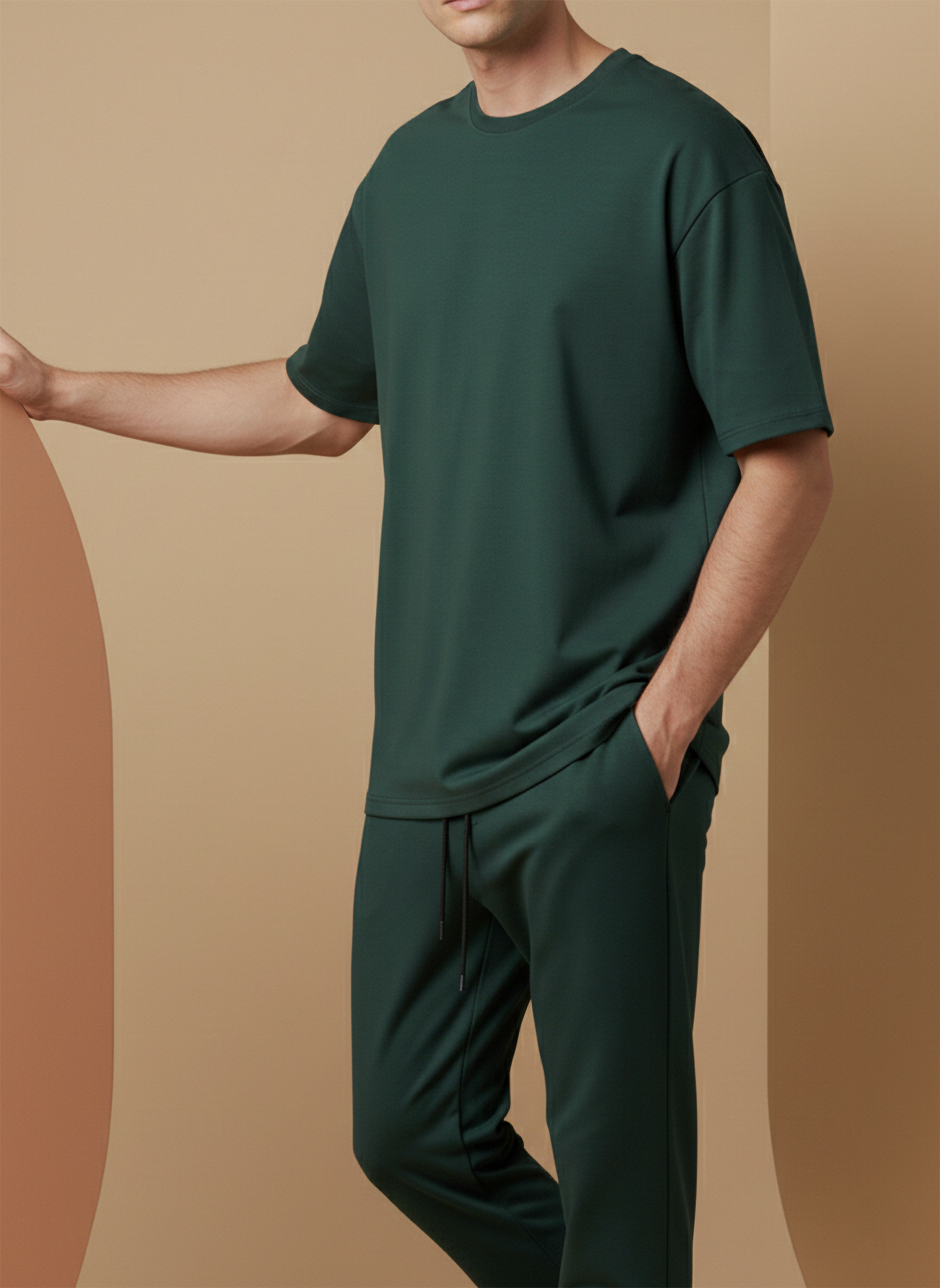 Men’s Green Loungewear Co-Ord Set