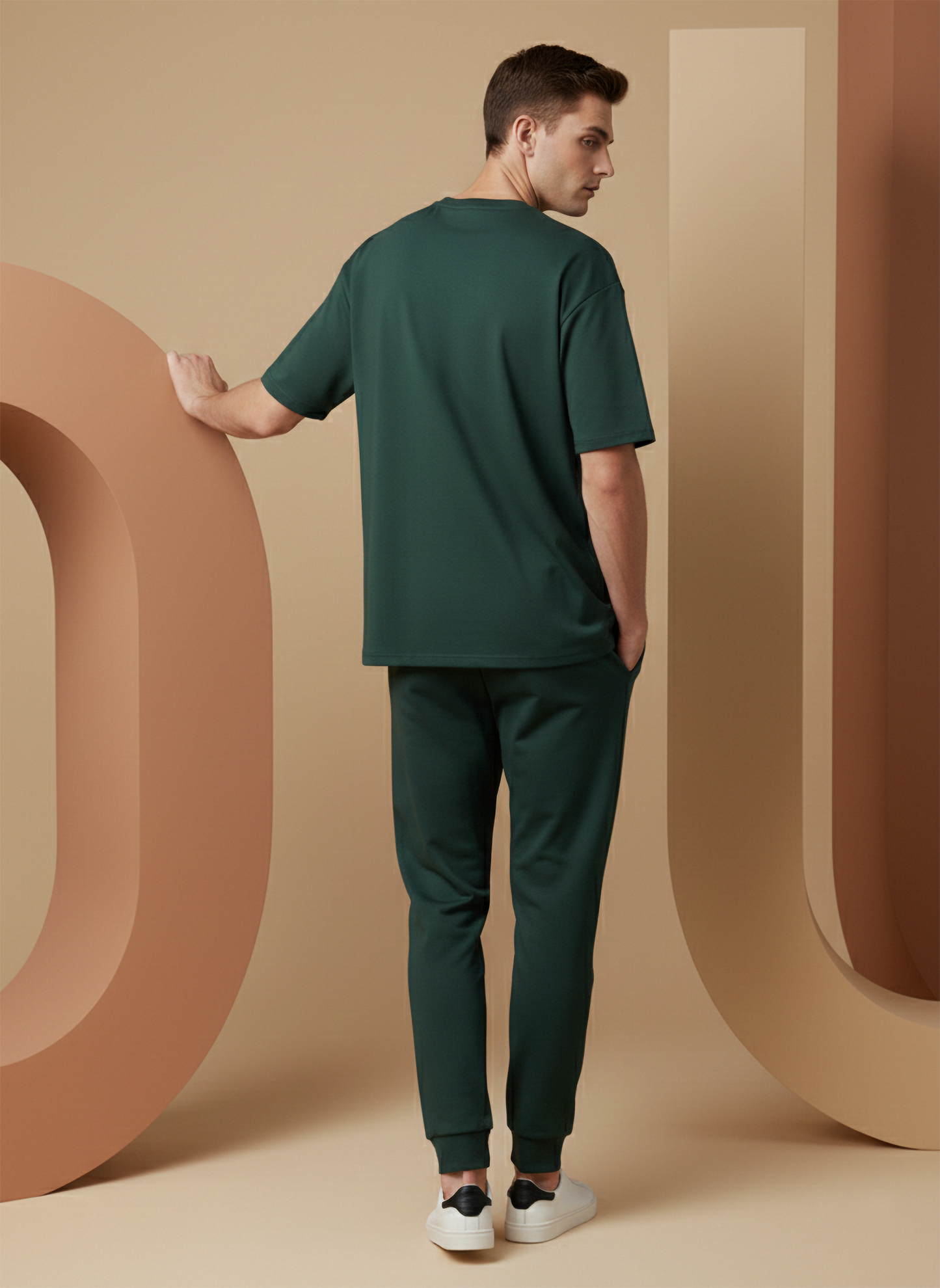 Men’s Green Loungewear Co-Ord Set