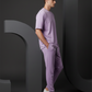 Men's Lavender Loungewear Co-ord Set