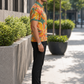 Multicolor Premium Fabric Regular Printed Polo T Shirt For Men