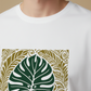 Men’s White & Green Printed Loungewear Co-Ord Set