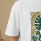 Men’s White & Green Printed Loungewear Co-Ord Set
