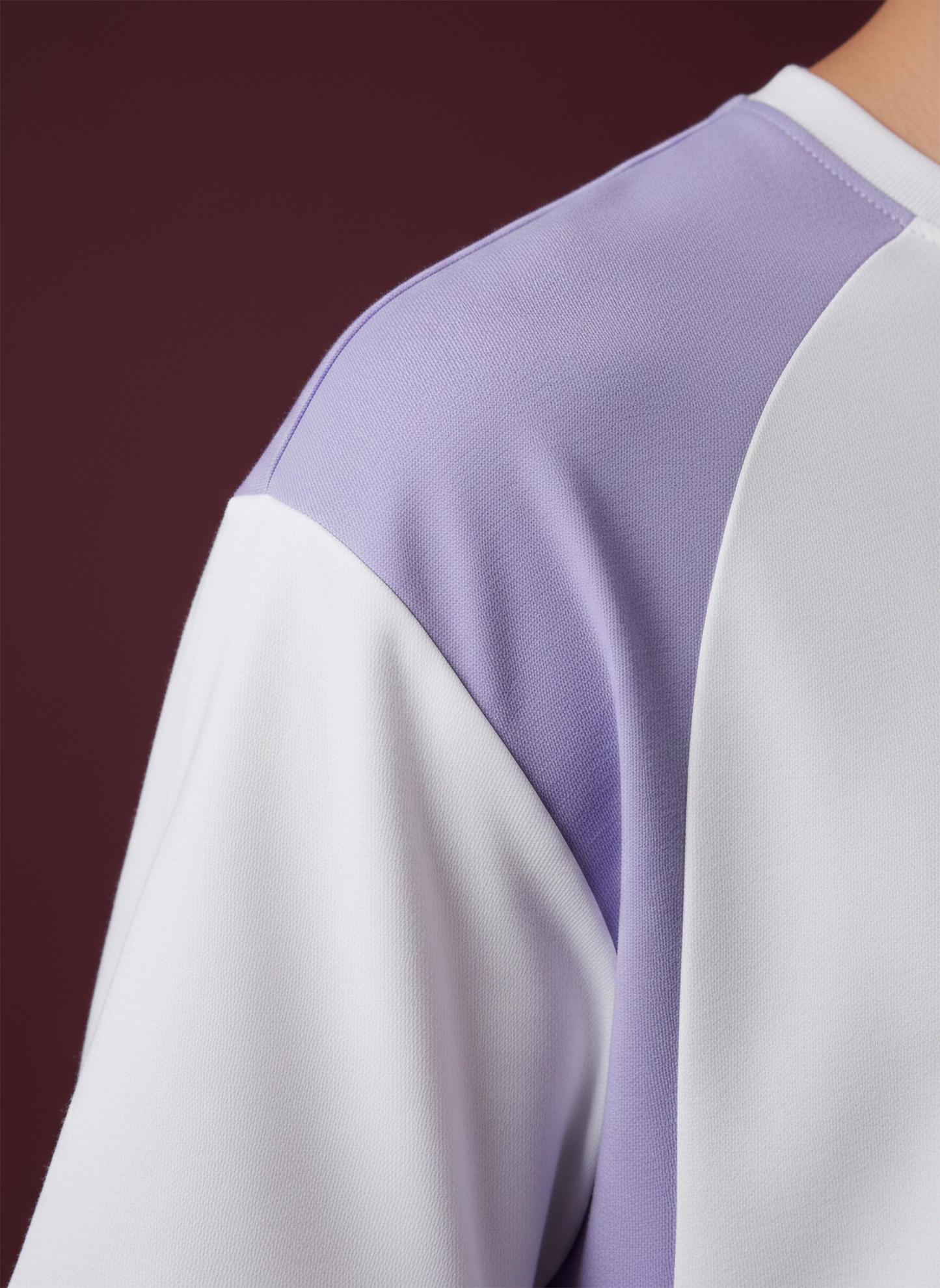Men’s White & Purple Loungewear Co-Ord Set